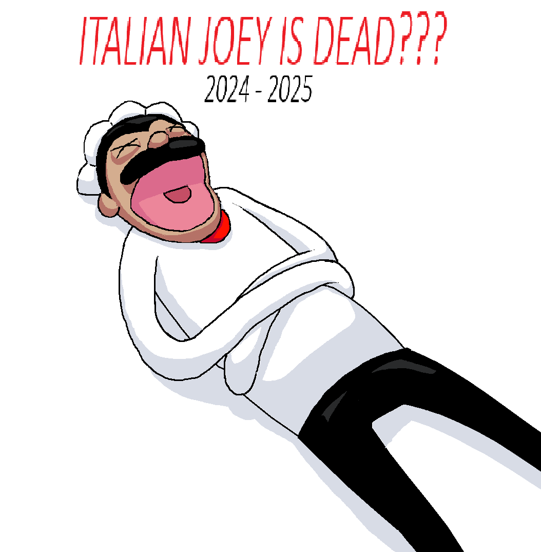 Italian_Joey's tweet photo. Italian Joey is dead??? https://t.co/Npnwiuz8Vn