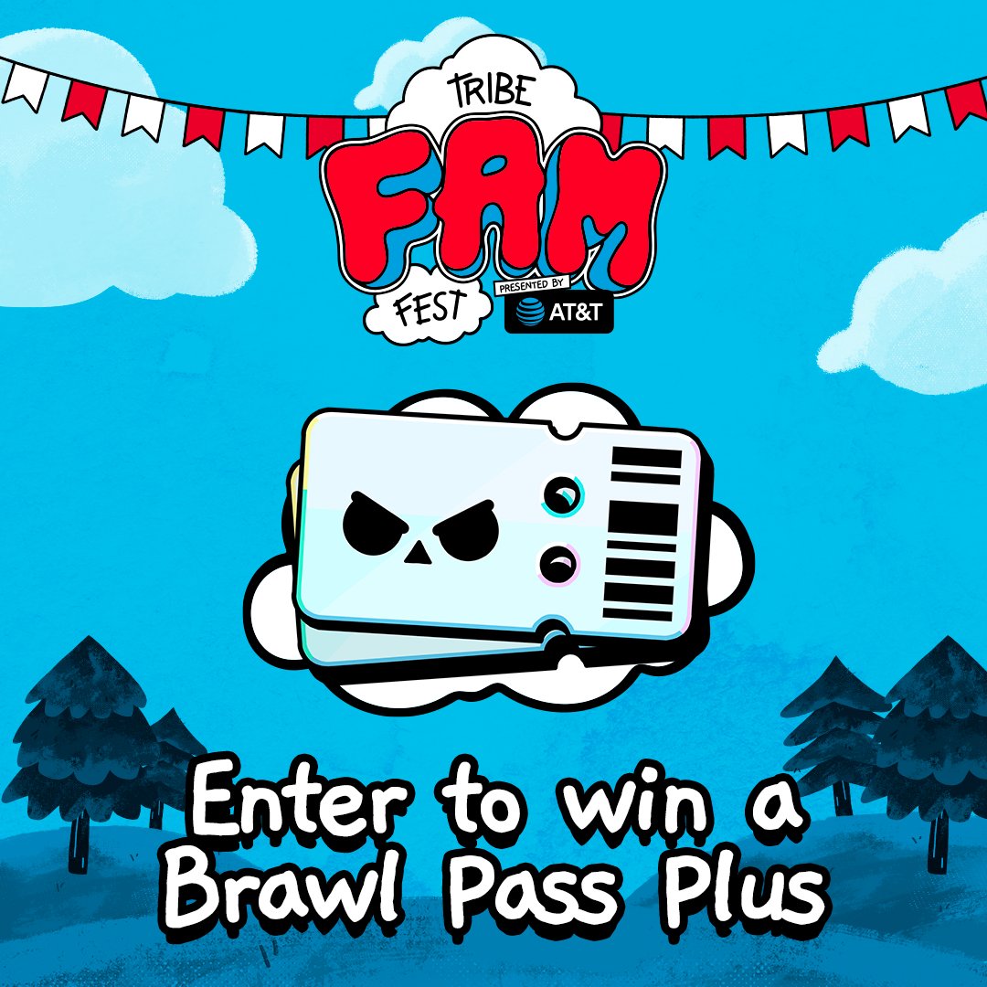 5 Brawl Pass Plus Giveaway :O

1. Follow <a href="/TribeGaming/">Tribe Gaming</a> + <a href="/therealwaseem_/">Waseem</a> 
2. Repost this post