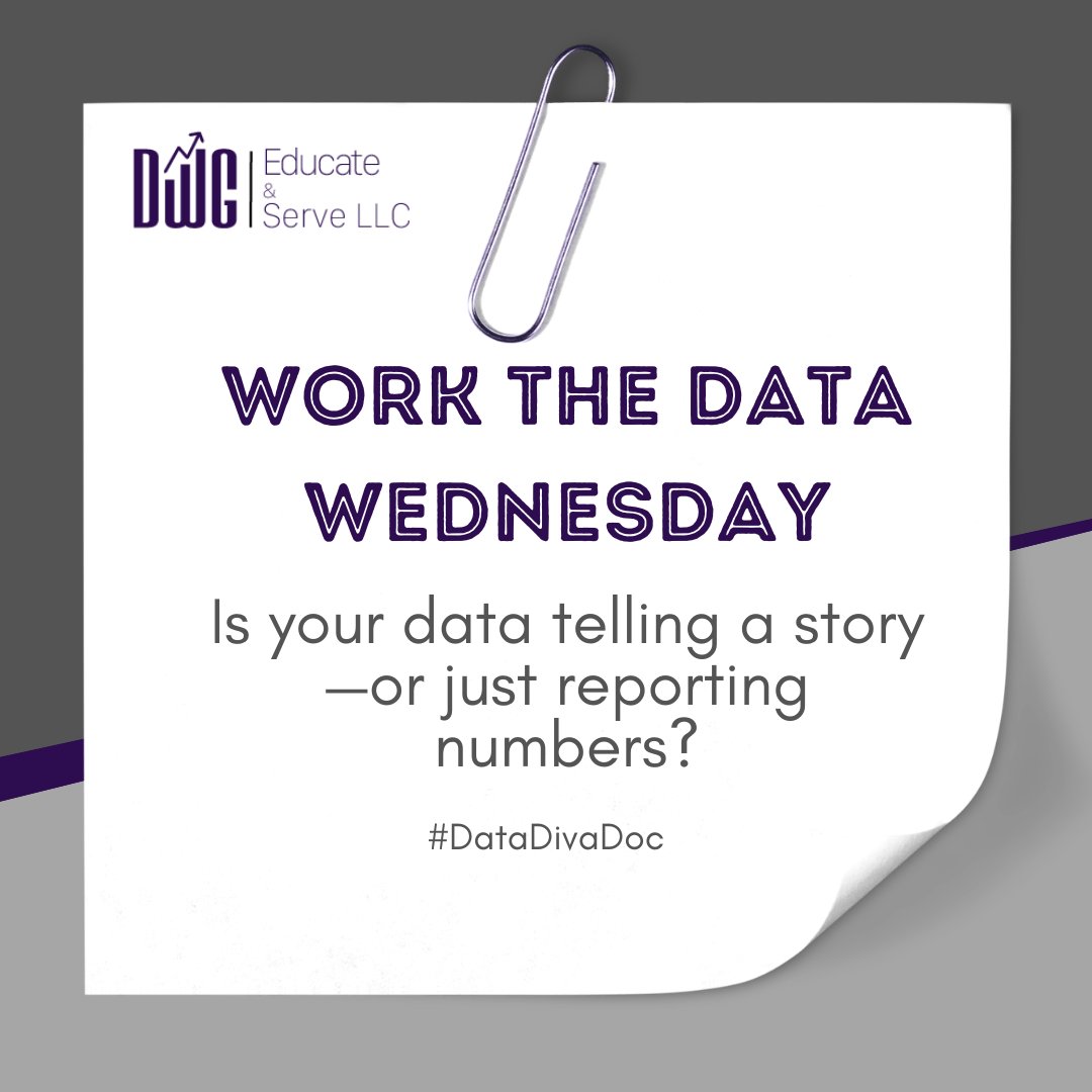 DWGEducateServe's tweet image. 📢 Test scores ≠ the full story. 🧠📉📚 Effective leaders triangulate data—academic, social-emotional, attendance &amp;amp; more—to drive clarity and informed decision-making.

🔗 dwgeducateserve.com

#DataDivaDoc #DWGEducateServe #BackwardsPlanning