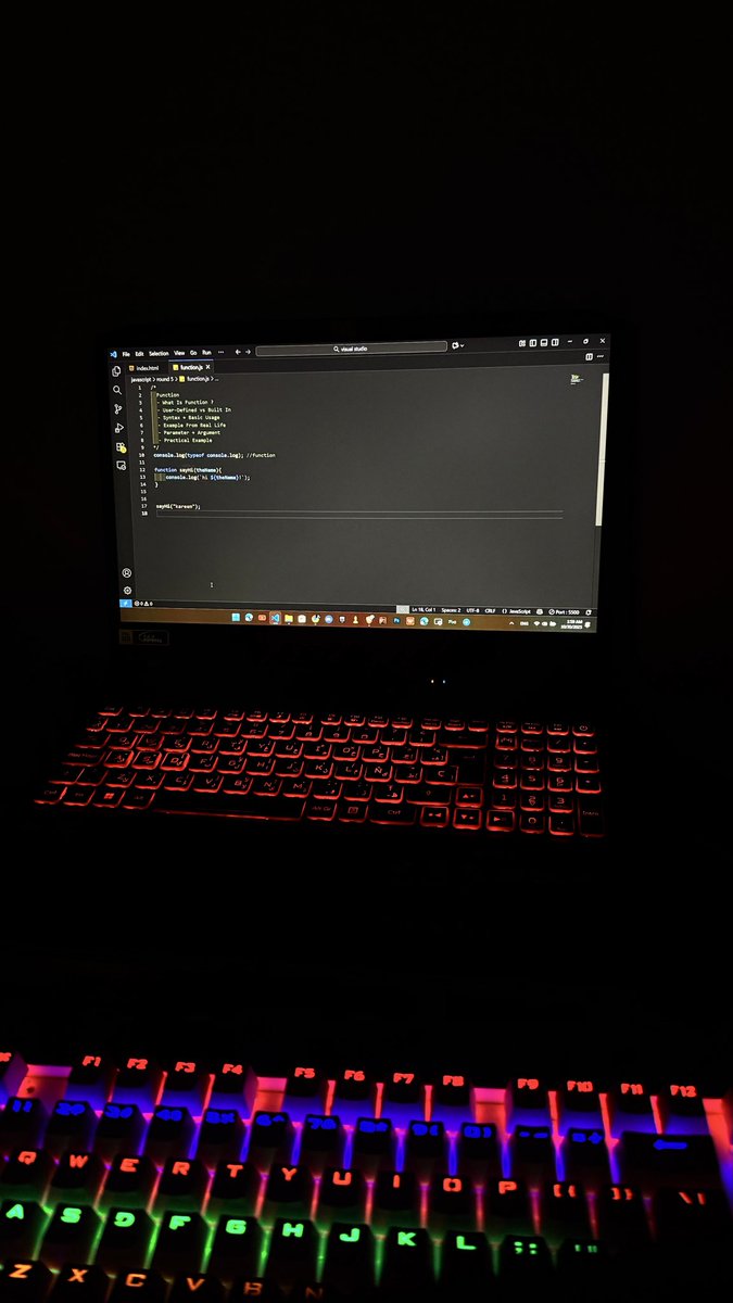 تم بدأ functions 
#day45