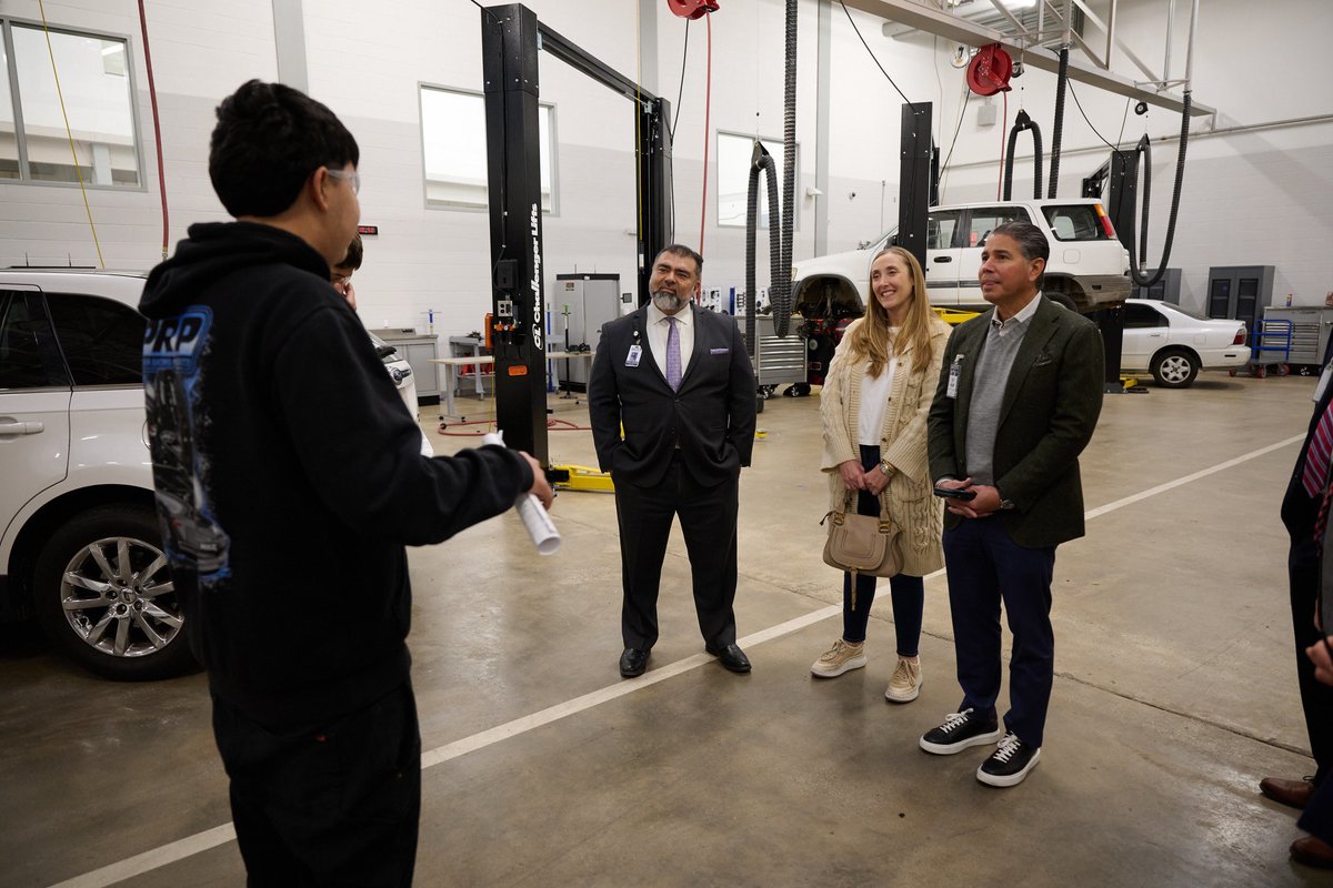 We loved having <a href="/CapitalOne/">Capital One</a> join us for Principal for a Day at Career Institute North! Thank you for taking the time to learn about the incredible career-ready programs our students are pursuing. #PFAD2025