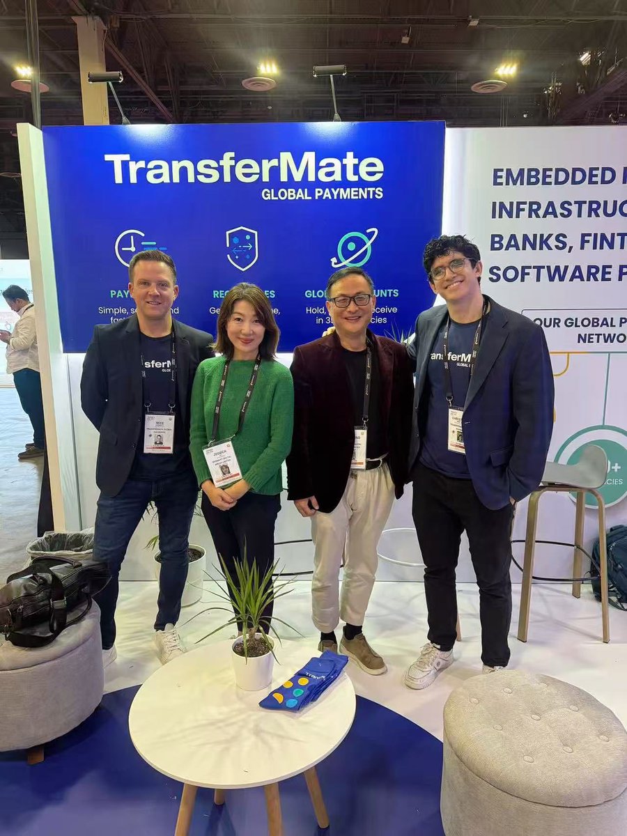 raymondqu's tweet photo. The annual M2020 Vegas convention has successfully concluded. This year's hot topics were stablecoin payments and AI agent payments, offering a glimpse into industry trends for the coming year. 🎉🎉 https://t.co/2cXus3aRzs