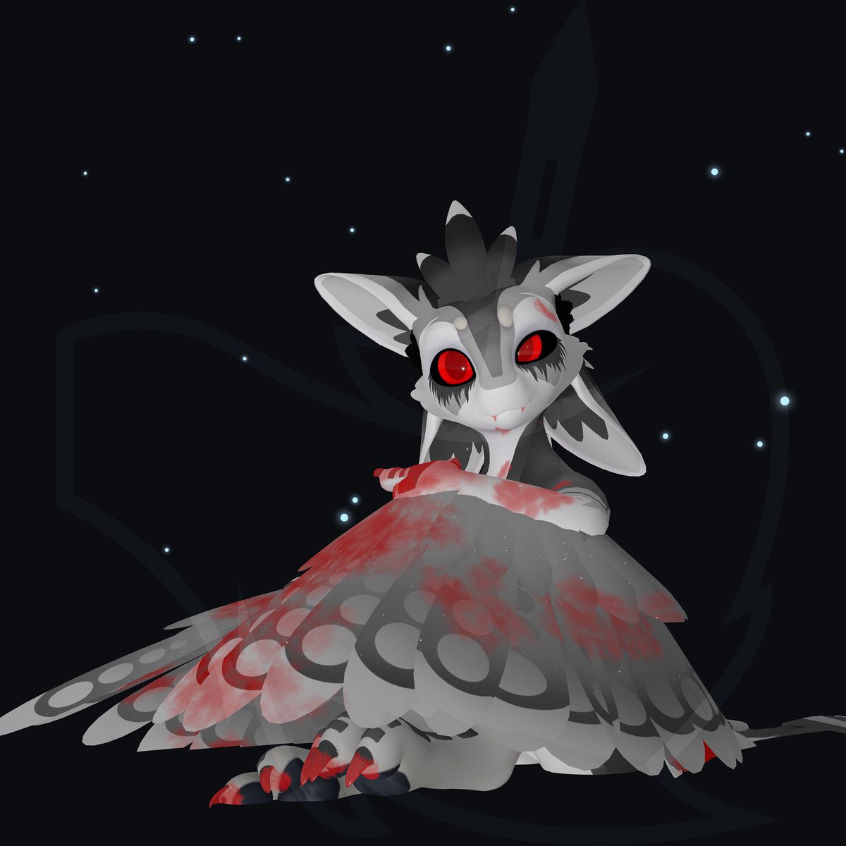 Annnd just in time for Halloween, Jere has a ghoulish makeover!

Thank you for commissioning me again 💜