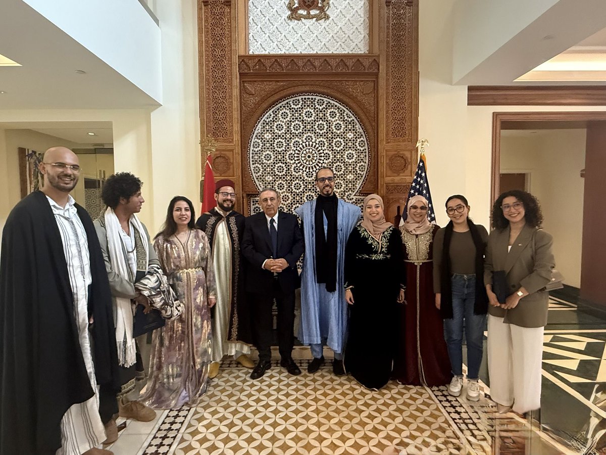 Honored to meet the Moroccan alumni of the <a href="/StateDept/">Department of State</a> Foreign Professionals program an inspiring group whose curiosity, intellect, and dynamism left a lasting impression. Their voices carry the optimism of a generation shaping Morocco’s place in the world.

Proud to see such