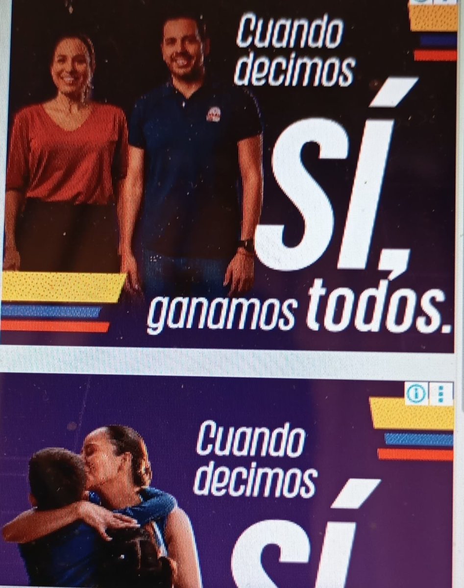 Noboa no puede hacer nada sin trampa. Internet está plagado de publicidad del Sí, y el CNE se hace de la vista gorda.
Además, ¡cómo miente!
El golazo DE la corrupción fue cuando hizo una ley inconstitucional para robarse 70 millones de dólares en impuestos.
¡70 MILLONES!!!🤢