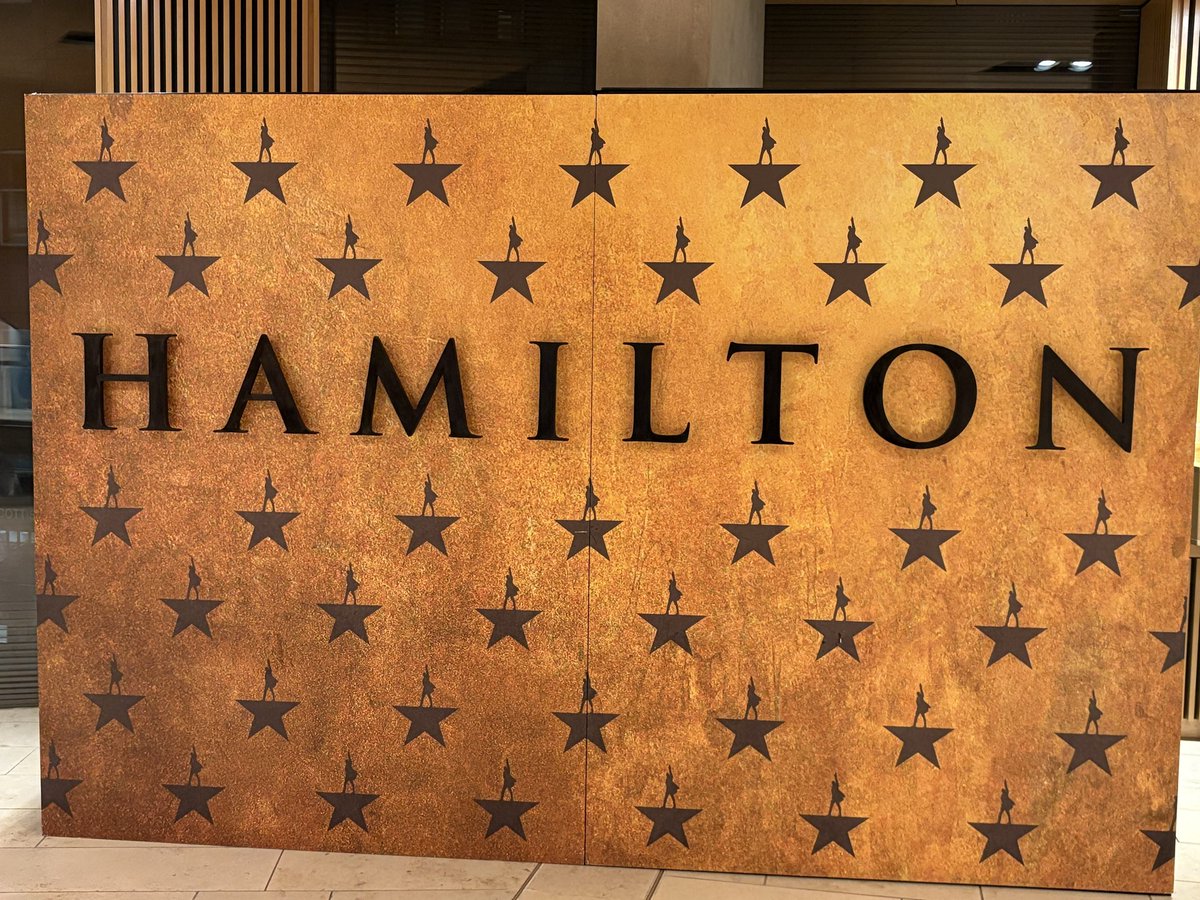Broke my Hamilton virginity… what a bloody show!! Defo need to go again x