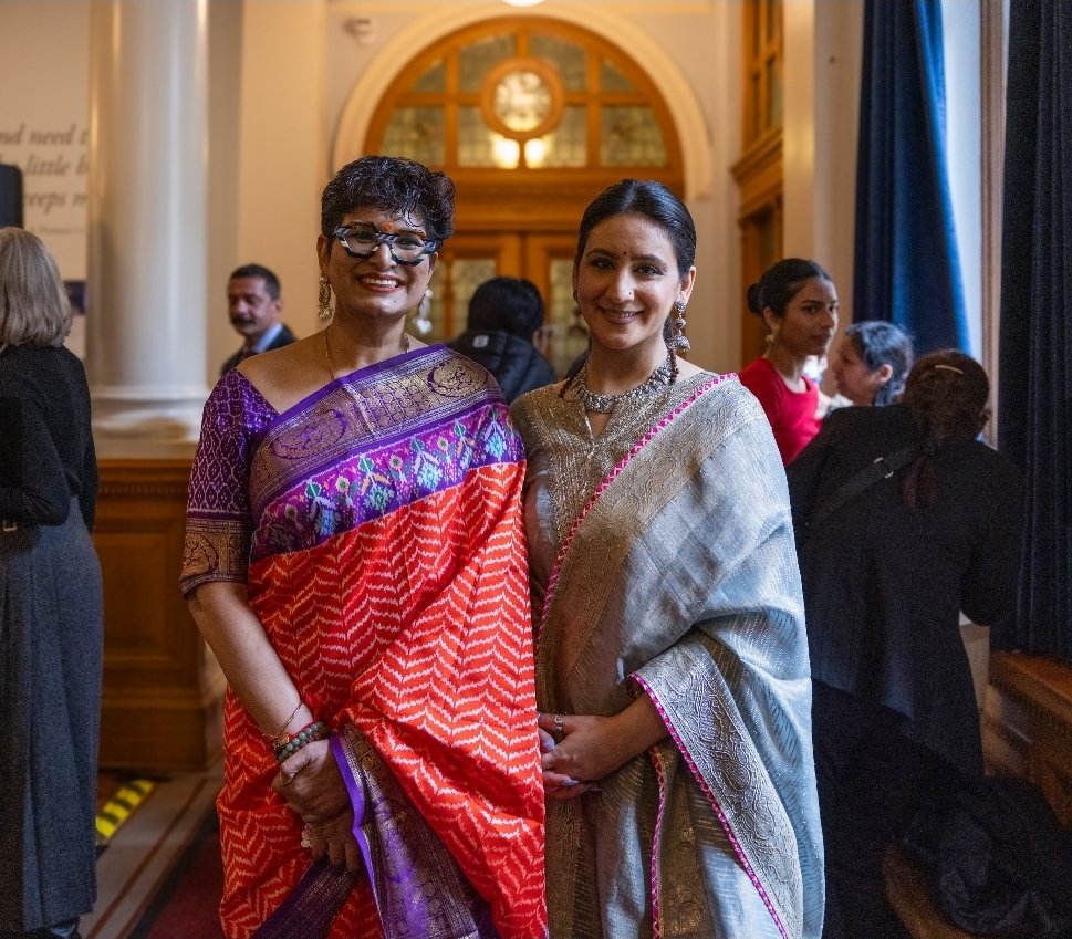 reah4burnaby's tweet image. Had a wonderful time celebrating Diwali in the Hall of Honour! 

#diwali2025