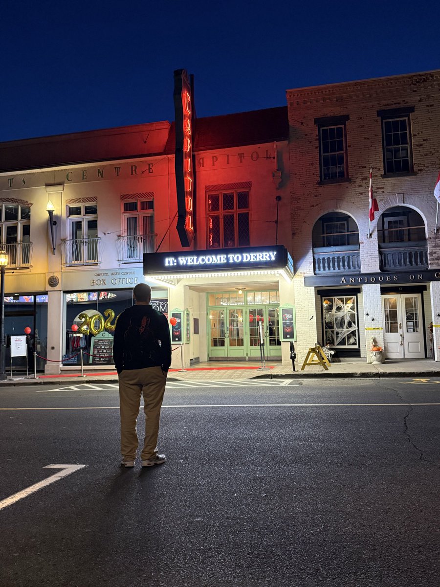 NT_pfisher's tweet photo. One IT fan came from France to Port Hope to watch the Canadian premiere IT:Welcome to Derry https://t.co/mmUbupUVWM