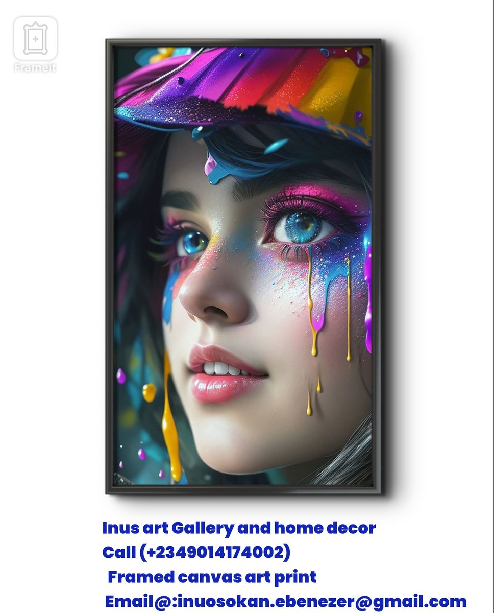 inuosokan's tweet image. Framed art piece 
Wall art decor 

#inus art gallery and home decors