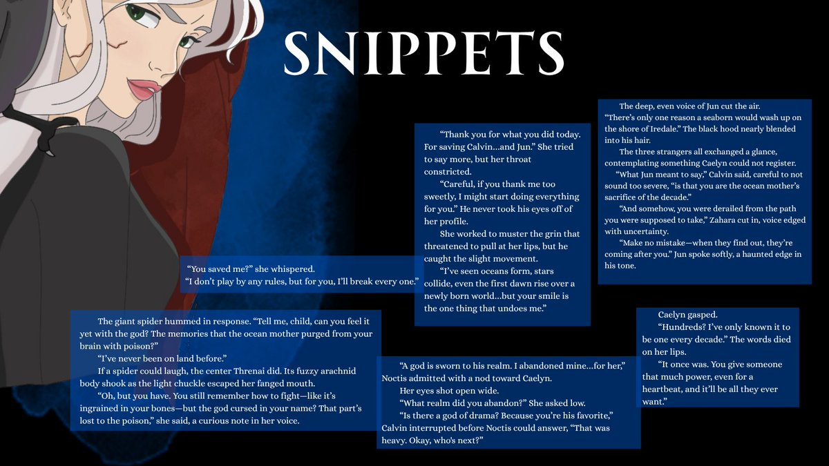 author_clentz's tweet image. My #agentsguide to BENEATH THE VEIL OF TIDES, a swashbuckling, dark romantasy: 

🏴‍☠️Blood sacrifice, memory curses, &amp;amp; blood bonds
🧜‍♀️Ragtag crew w/ tragic backstories
🏴‍☠️Heists &amp;amp; trials
🧜‍♀️Otherworldly setting/creatures
🏴‍☠️Trauma &amp;amp; addiction themes

#agentguide #GhostPit #W #A #NA #RF