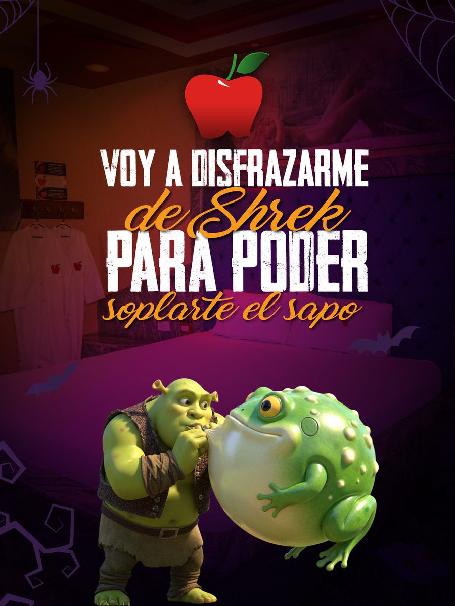 Si vas a soplar el 🐸 ¡Hazlo en Extasis! 👻😏

#SENOSVieneelhalloween #motelesextasis