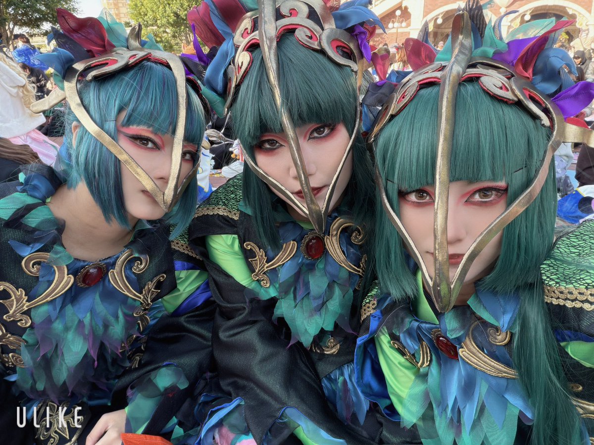 vyktj28's tweet photo. よもしかまつカラスで開園待ち🐦‍⬛🐦‍⬛🐦‍⬛🔥🔥🔥

@matuoroyyy2 
#Dハロ仮装2025
#鹿工房 https://t.co/h5w4NGhsYF