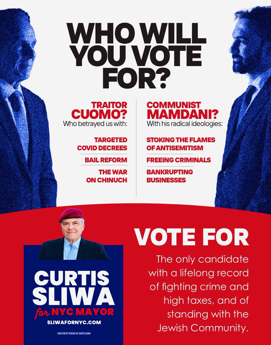 It’s US - working class New Yorkers ready for change, versus THEM, the political elite- spending millions to silence you! That’s because they’re scared. But we know better. We won’t be swayed. We will vote for a future that works for us. 

As Mayor, I’ll make sure the lives of