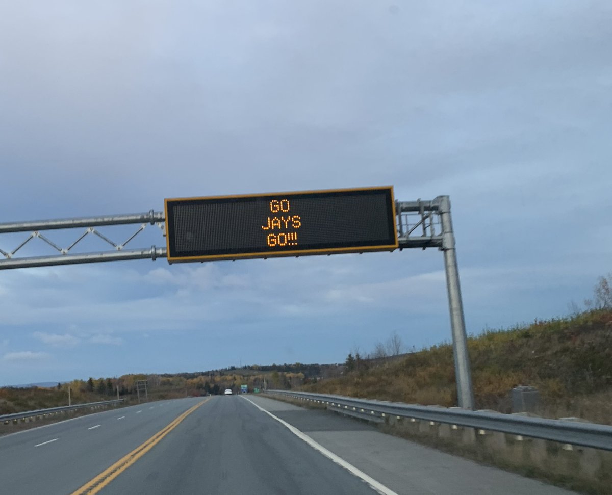 PatheticPutter's tweet image. Nova Scotia Hwy 104 just east of Antigonish headed for God’s Country!@BlueJays #WANTITALL