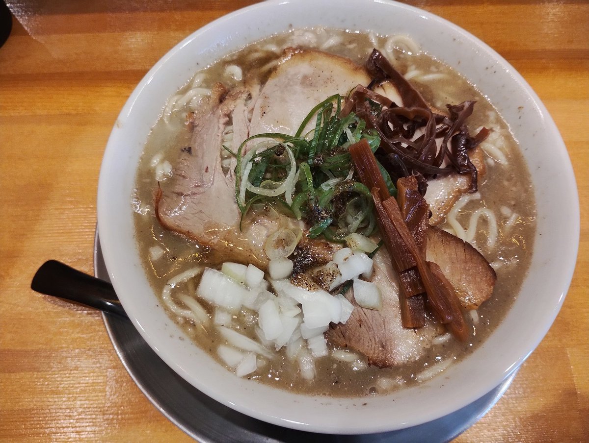 油川大浜の麺処 橘商店に行ってきた
#煮干し