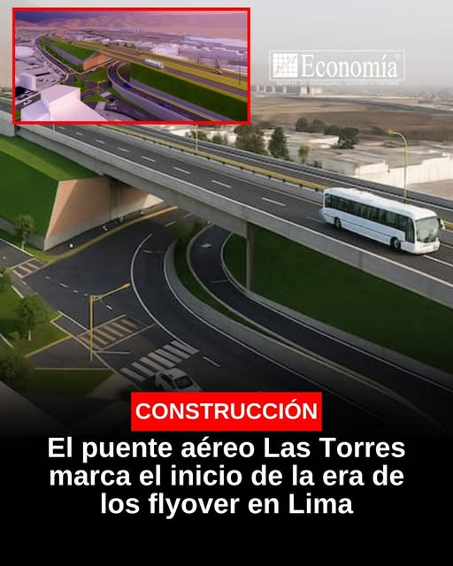 MariaFalla99598's tweet photo. #Lima avanza hacia una nueva era de infraestructura urbana con el bypass Las Torres, el primer puente aéreo (flyover) impulsado por la Municipalidad Metropolitana de Lima en Huachipa. https://t.co/f1Co3Z4eQw https://t.co/dy3bVLk37z