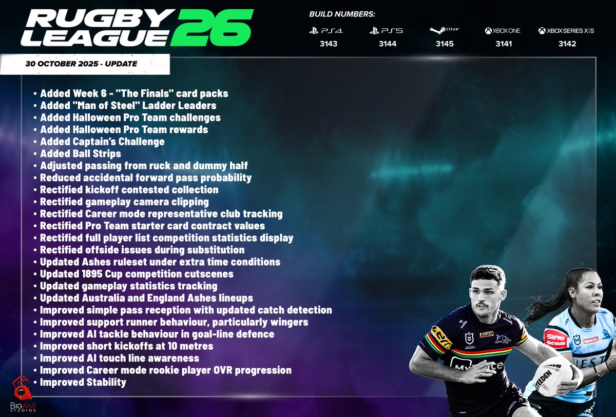 Big Ant Studios tweet media