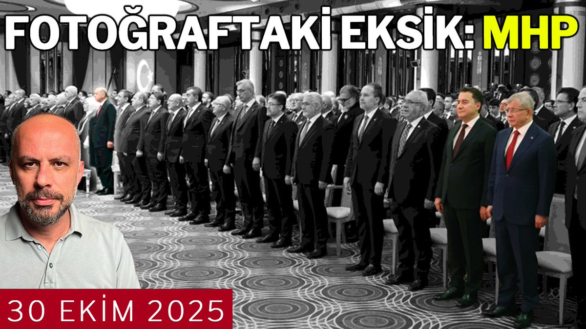 🔘MHP'den Saray'a resepsiyon boykotu
🔘Babacan ve Davutoğlu Saray'da
🔘Anıtkabir'de yine Erdoğan sloganları
🔘29 Ekim'de Gürsel Tekin yalnızlığı

👇👇👇
youtu.be/_pMrdGLCtrI