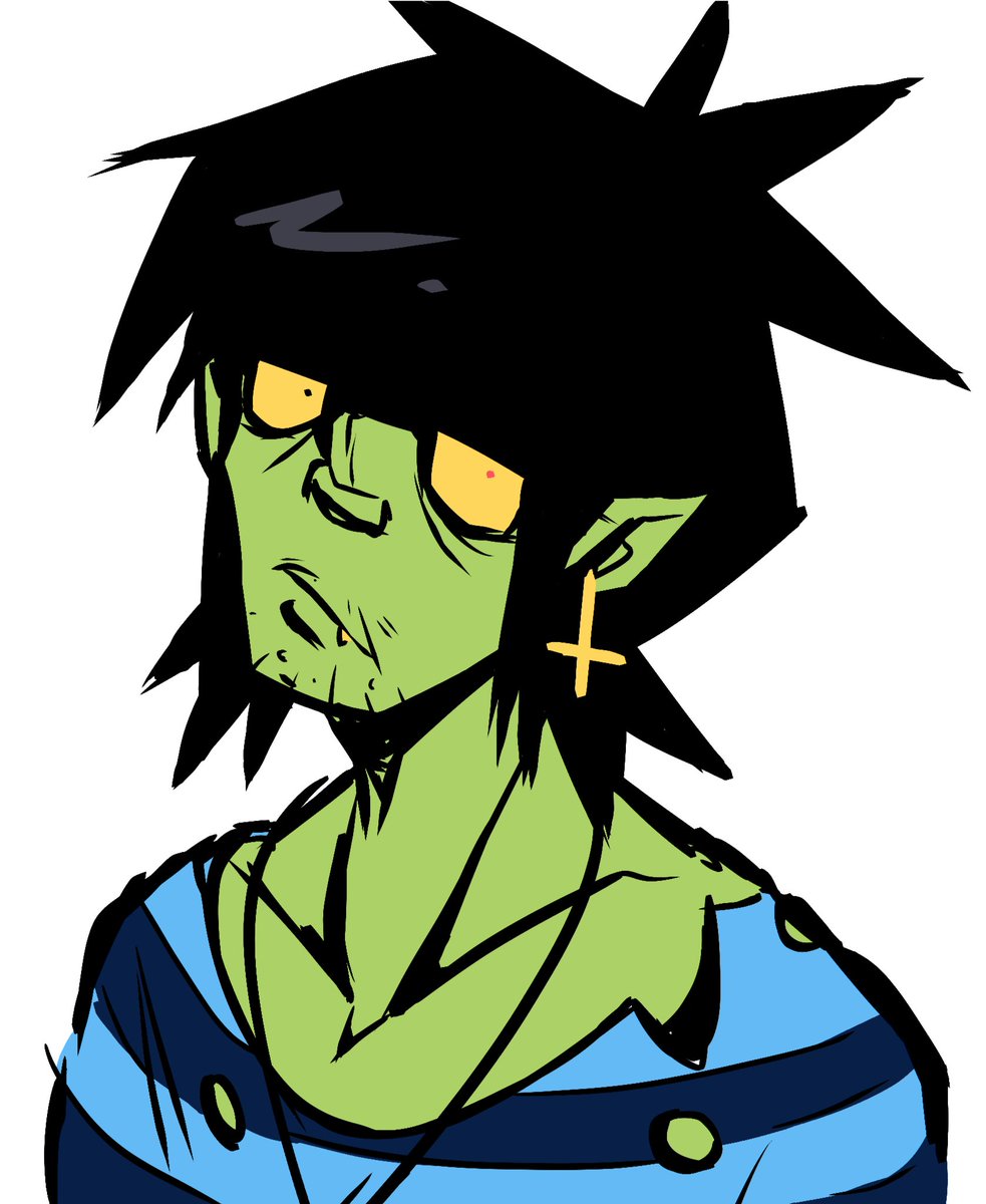 ANAT0MICL's tweet photo. postinf art here probably.. probablyy.... #GORILLAZ https://t.co/HMs2eIT8DY