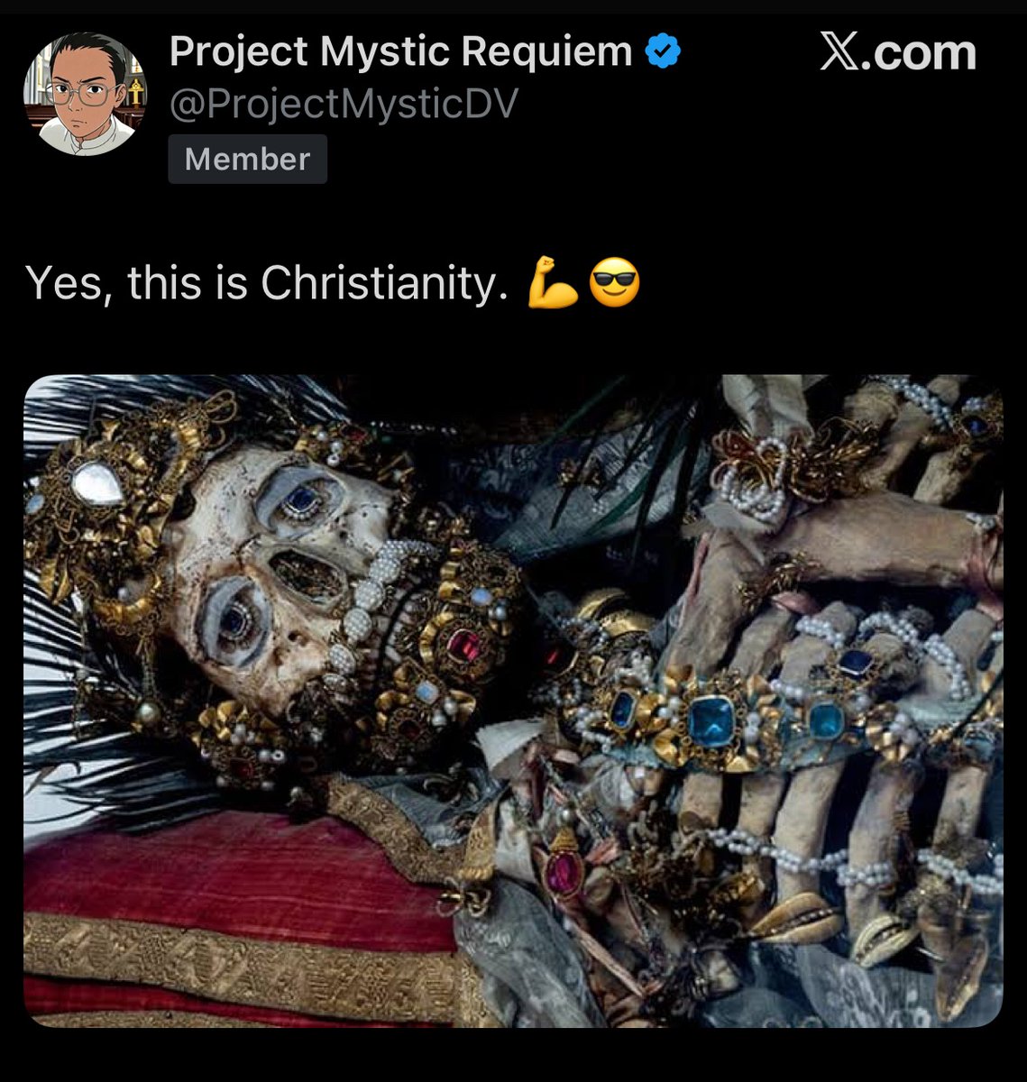 No, this is pagan idolatry. Thank God for the Reformation.