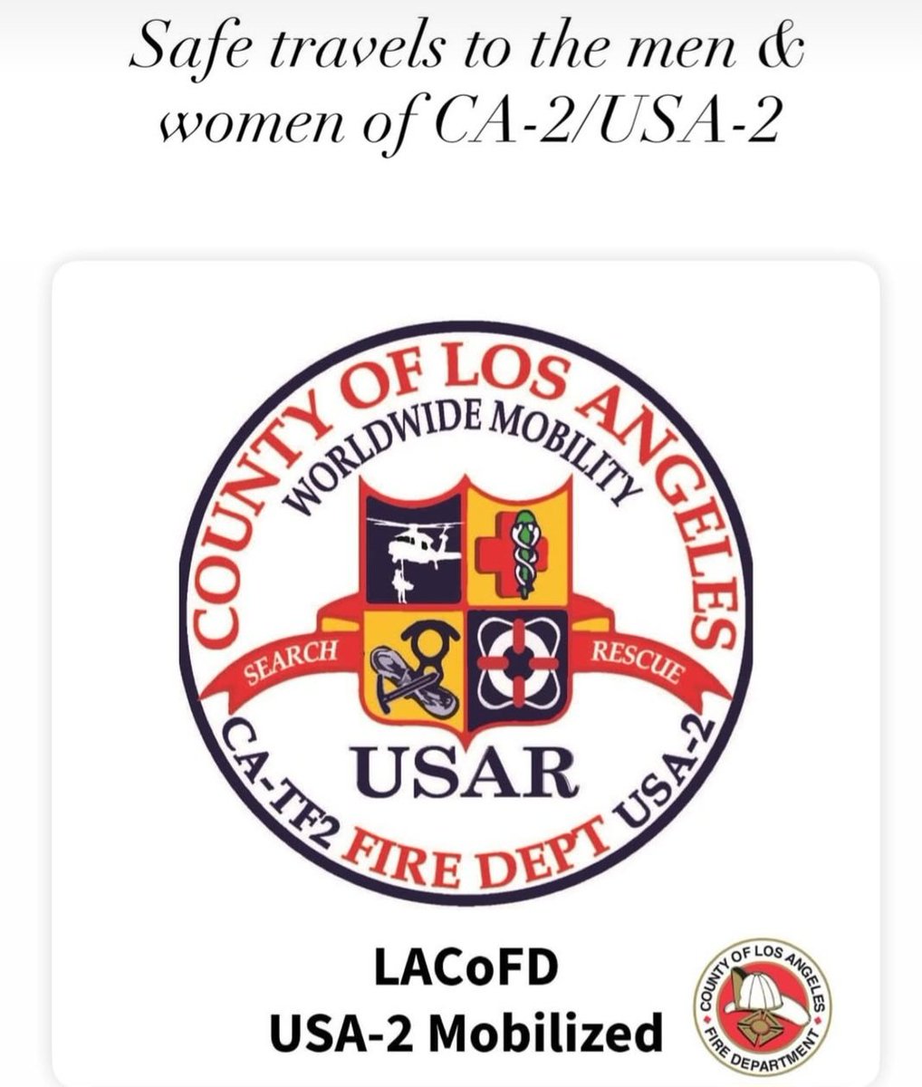 Good luck and stay safe..
From all of us at Newton Rescue 1..
<a href="/LACOFD/">LACoFD</a> <a href="/LACoFDPIO/">L.A. County Fire Department</a>