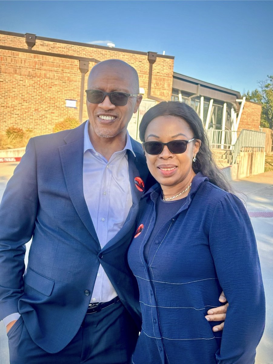 Chika4Judge's tweet photo. We have done our civic duty and voted in the November, 2025 Constitutional Amendment, Special and Joint Election. Have you? VOTE EARLY! 

DALLAS COUNTY EARLY VOTING IS ONGOING:
Monday-Friday, October 27-31, 7am-7pm https://t.co/qGKuAGN9sm