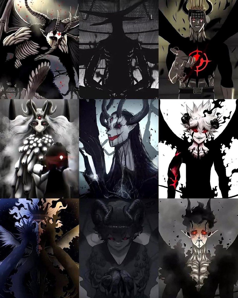 DEMONS IN BLACK CLOVER 🔥