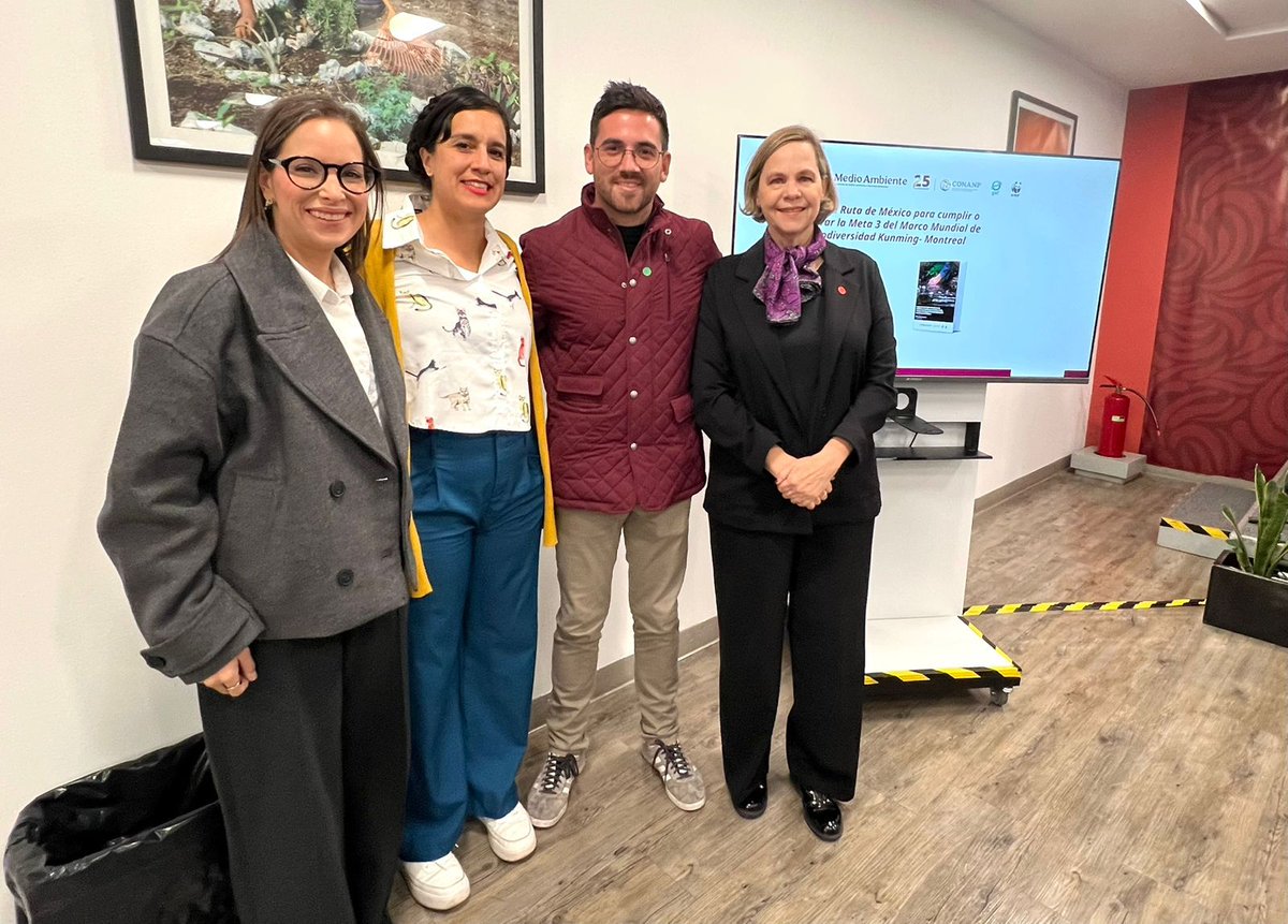 La secretaria Susana Estens asistió a la Presentación de la Hoja de Ruta de México para cumplir o superar la Meta 3 del Marco Mundial de Biodiversidad Kunming-Montreal.
#CoahuilaPaDelante #APasosDeGigante