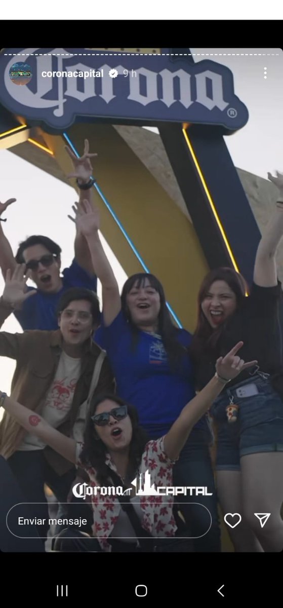 maggievazc's tweet photo. @Corona_MX En el #CoronaCapital 2023 ❤️ #Corona100Años https://t.co/CCLhzOTkU7