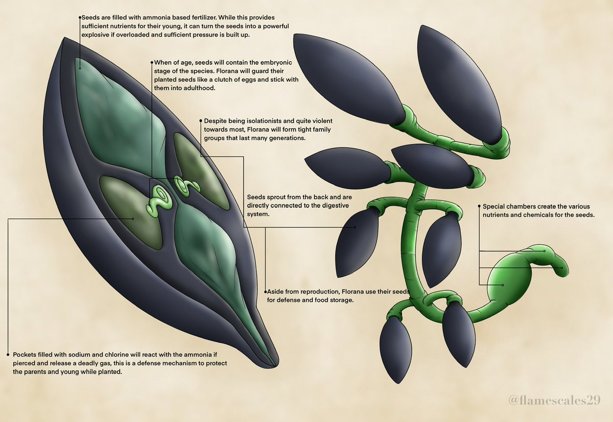flamescales29's tweet image. Florana, mobile parasitic plants that can perfectly adapt to their environment to ambush prey 
#Ben10 #ben10art #speculativebiology #speculativeevolution