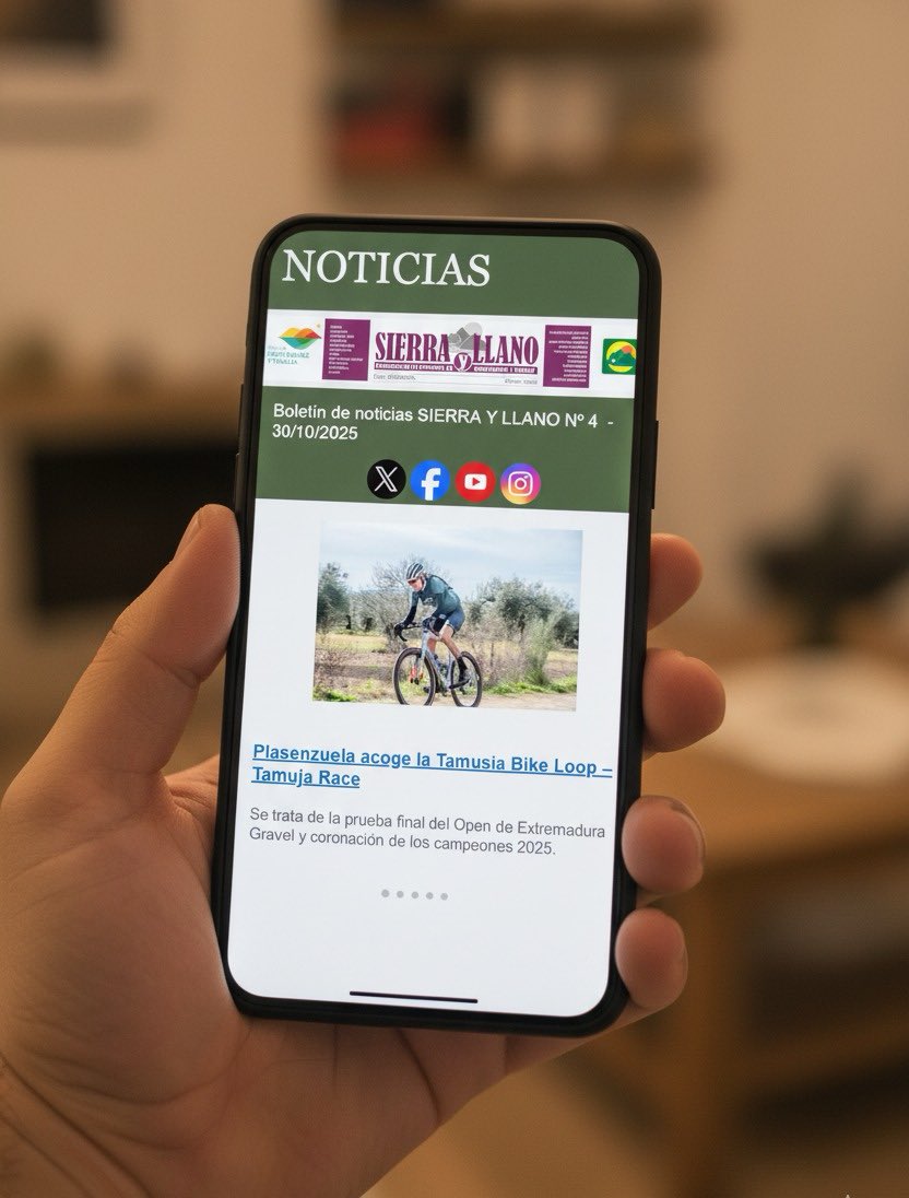 Llega nuevo boletín Sierra y Llano, las #Noticias en Sierra de Montánchez y Tamuja ¡No te lo pierdas!:

goo.su/qUBMOV7