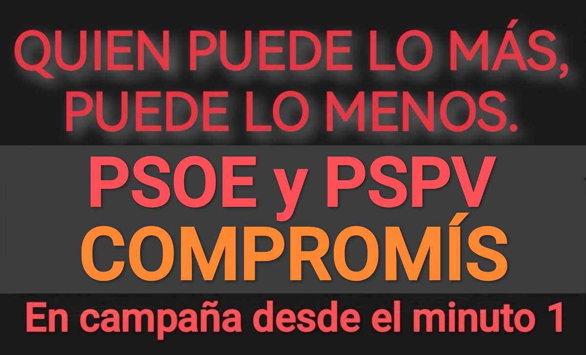 VICENTEMORRO's tweet photo. @m_tere_perez Lo que pensáis ALGUNOS valencianos. Los que queréis que el único responsable sea Mazón y que el @PSOE del Conducator @sanchezcastejon saque rédito político del dolor de víctimas y afectados.

Otros pensamos que TODOS los responsables de negligencias y omisiones deben dimitir. https://t.co/4HuZwSGbPo