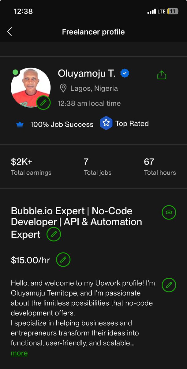techwithnimmy's tweet image. Things were once really rough — debts, setbacks, and uncertainty I had to ghost for months. I told @Finaltoucch I’d become Top Rated someday if I stayed consistent. Fast forward to now: I’m officially Top Rated and crossing $2K in earnings, on my way to $3K!. @upwork