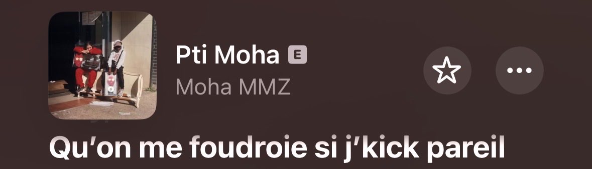 nvssm_'s tweet photo. en vrai pour le coup la on aurait kiffé un dernier morceau ou il rappait comme avant juste pour marquer la césure et tourner la page une bonne fois pour toute entre le Pti Moha et Moha MMZ https://t.co/l9f4p4jdjO