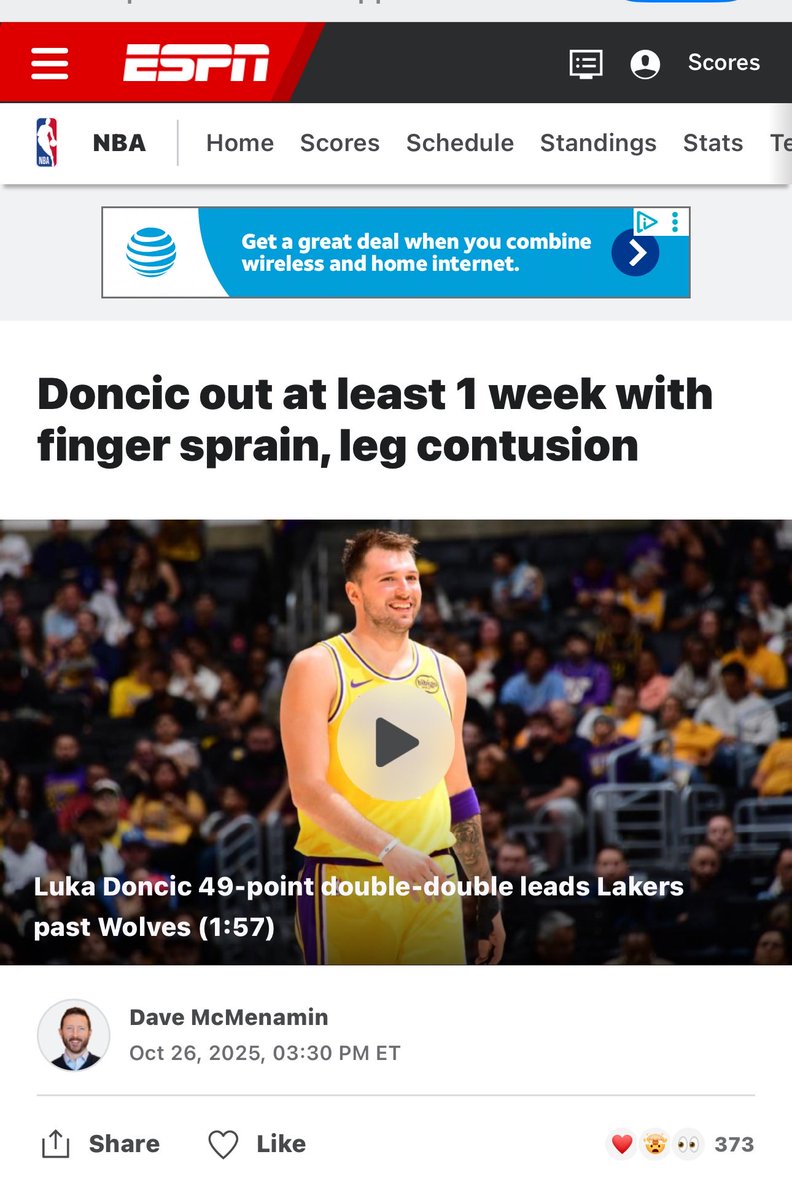 IAMDM66's tweet photo. @MavsPR @dallasmavs You guys do realize that Luka is currently out with a sprained finger. https://t.co/hXHM6OW3tM