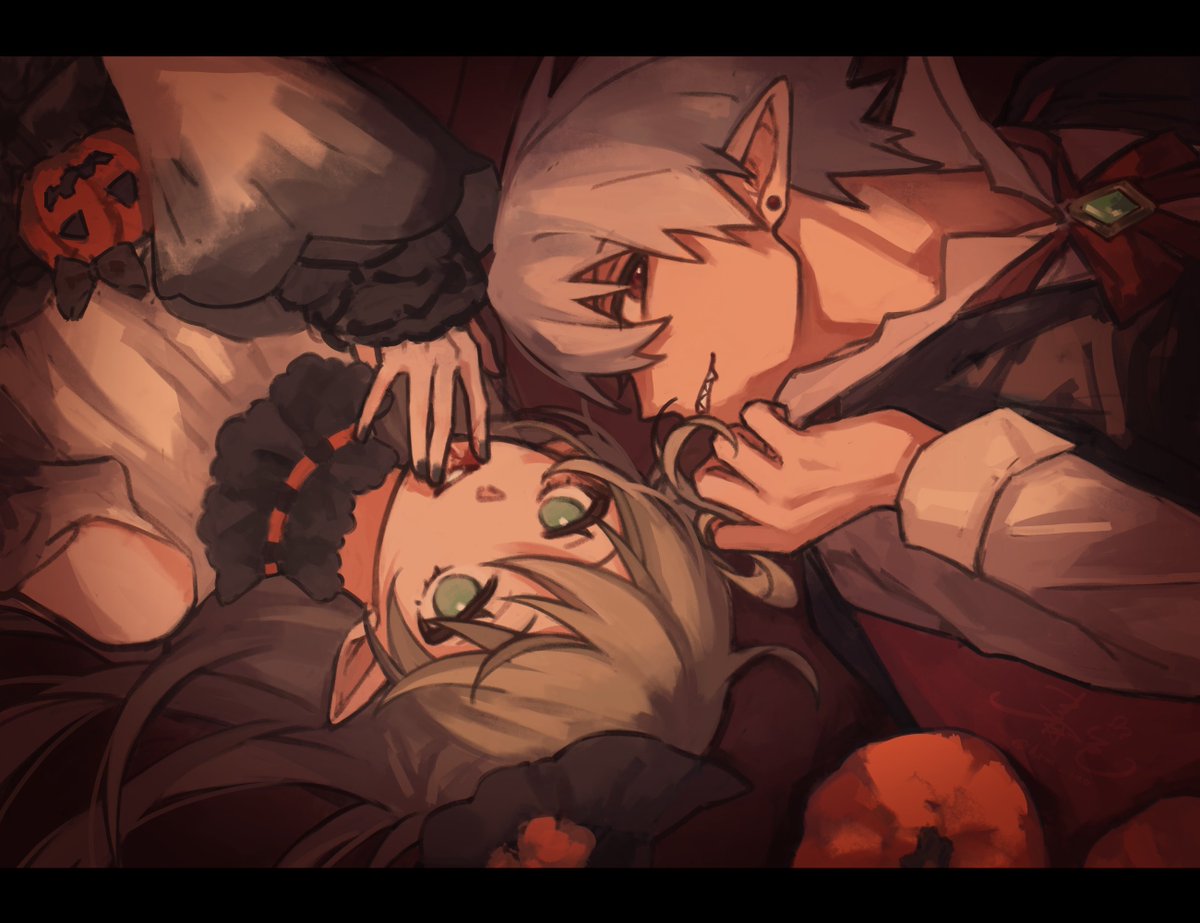 hrm_ino's tweet image. 🎃.✩⁺˚ 𝔐𝔞𝔤𝔦𝔠 𝔑𝔦𝔤𝔥𝔱✧ﾟ.*･｡🎃 
#ソウマカ 
#souleater