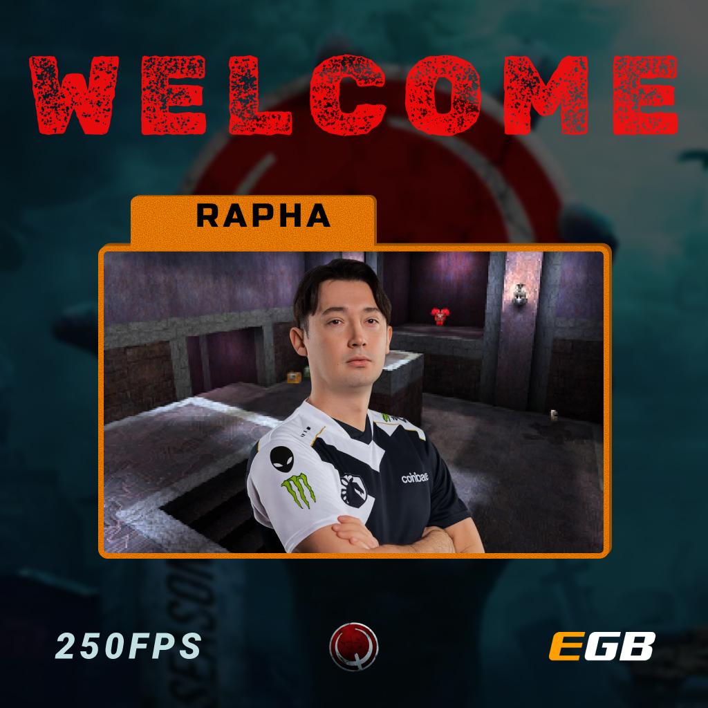 🔥 Meet the newest participant of the 250FPS League Season 4 — the legendary 🇺🇸 Shane “rapha” Hendrickson!

💪 A true Quake icon returns to the arena! The American esports legend, known for his incredible precision, composure, and ability to stay five steps ahead, is back in