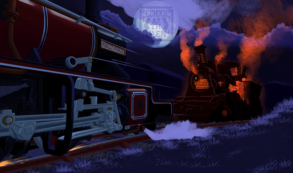 EchoesAyThGlen's tweet image. &apos;Lost many a year ago,
Cherrie&apos;s tale, ye ought to know.
She crashed in a storm to the icy depths,
whistle screaming of an untimely death.
Molly had mocked, teased and laughed,
now others speak on her behalf.
So hear tell the tale of Cherrie Bee,
lest she decides to visit ye...&apos;