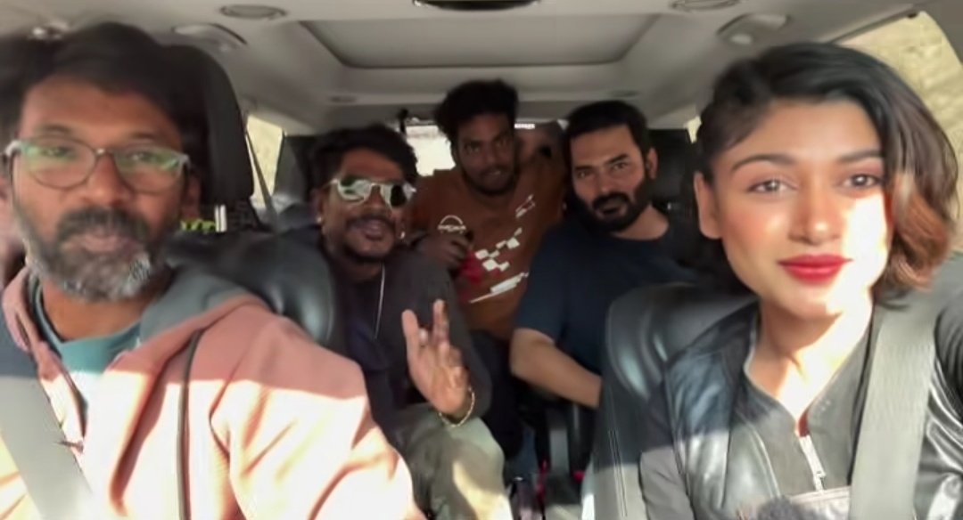 oviya__offll's tweet image. It was a fun ride with friends😂. We were laughing so much yesterday, constantly making fun of Joseph Vijay. Also, many friends told me that Vijay doesn't even have 10% of your guts ❤