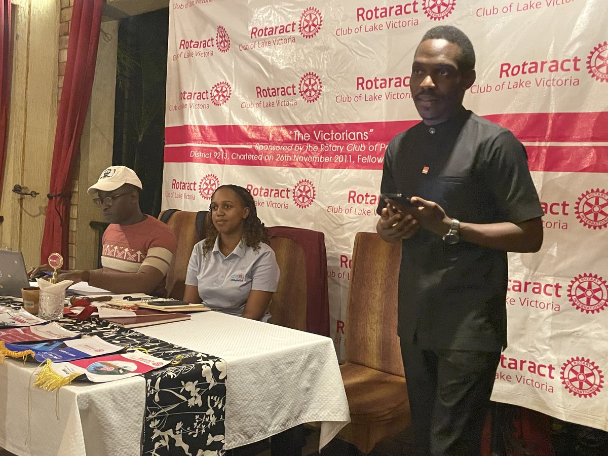 Rotaract Club of Lake Victoria tweet media
