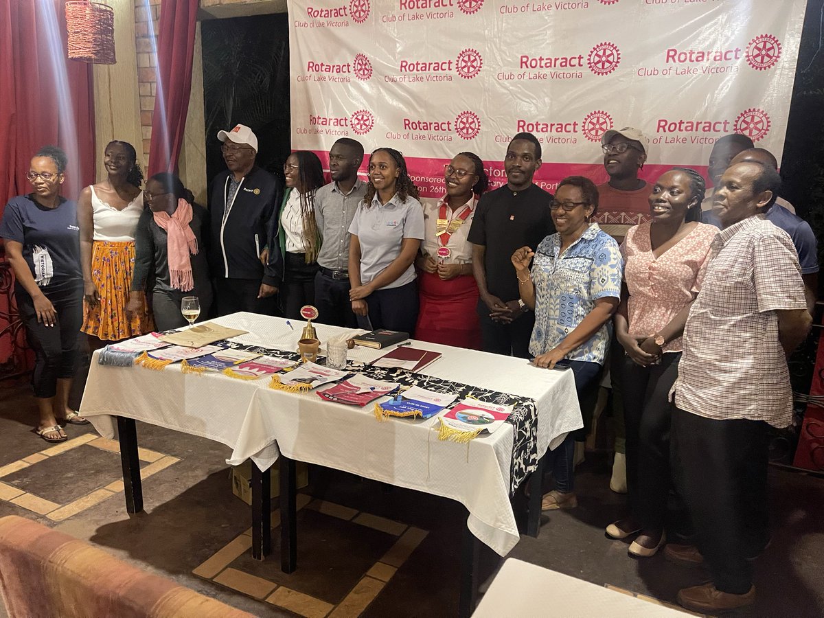 Rotaract Club of Lake Victoria tweet media