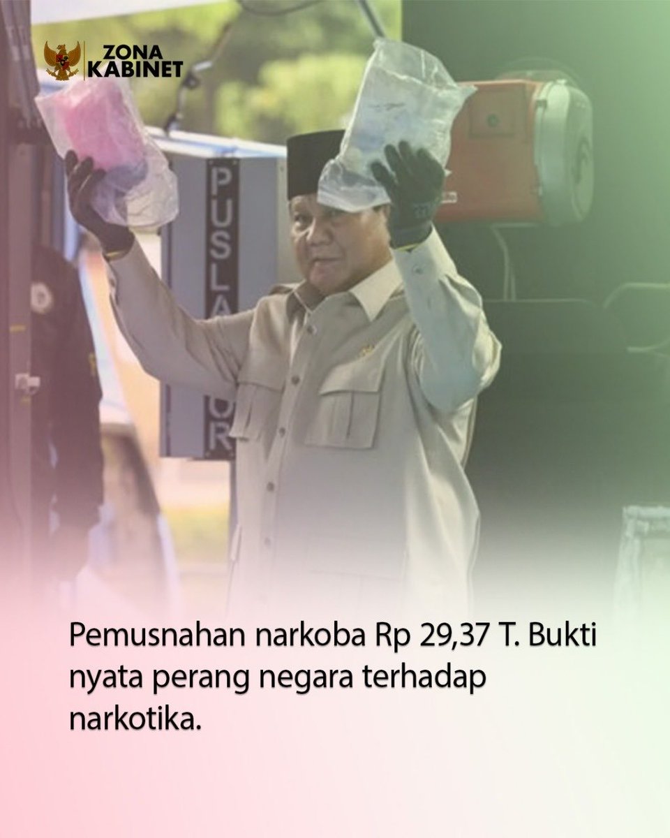 icowh's tweet photo. #PerangMelawanNarkoba
Taring Presiden Prabowo bukti nyata kita ada di penurunan narkoba https://t.co/0nRl8Ujk6u