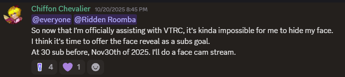 🍰⚔Chiffon Chevalier🍰⚔️ Candyland VTuber tweet media