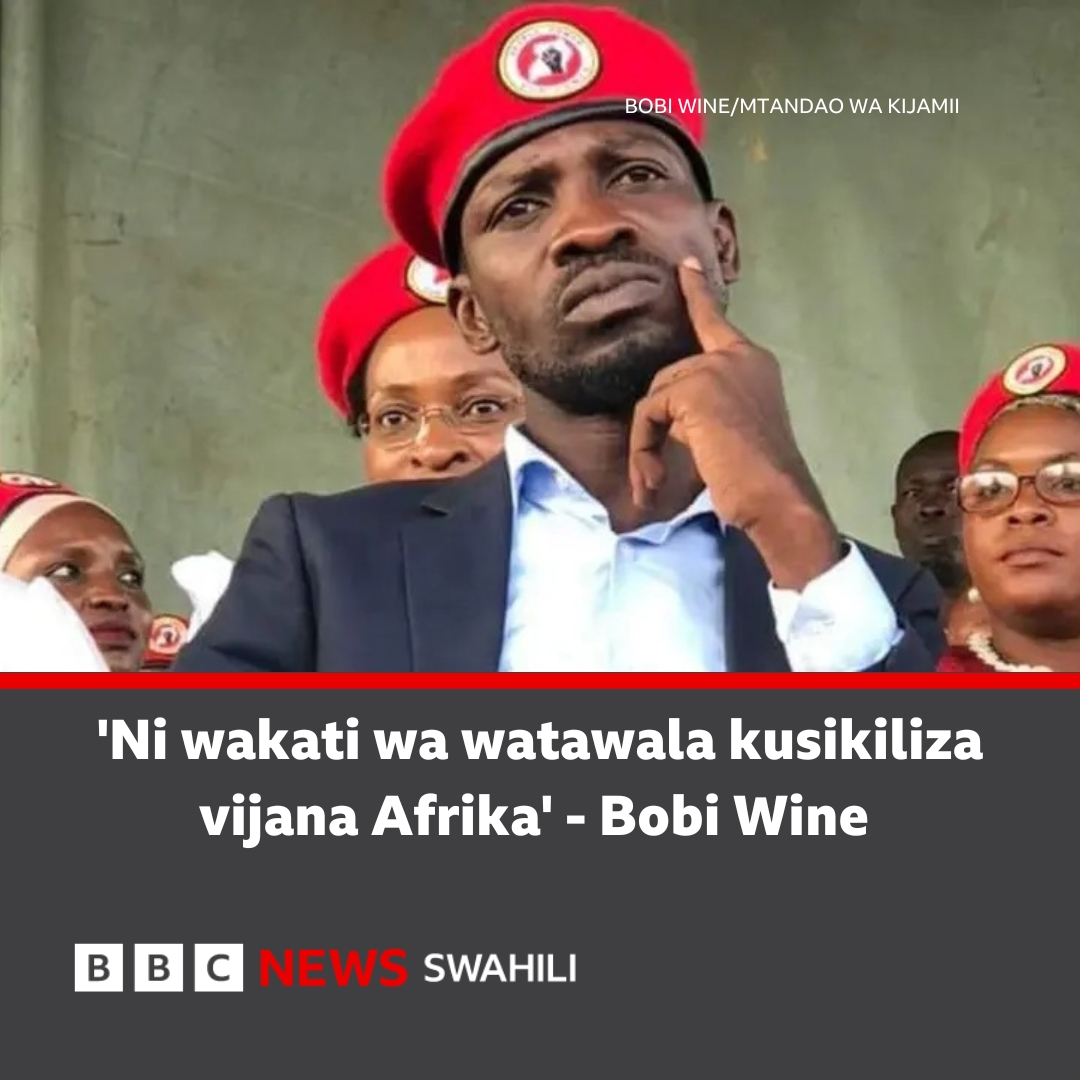 Bobi Wine ametangaza kuunga mkono raia wa Tanzania wanaoandamana
bbc.in/48UpGZ8