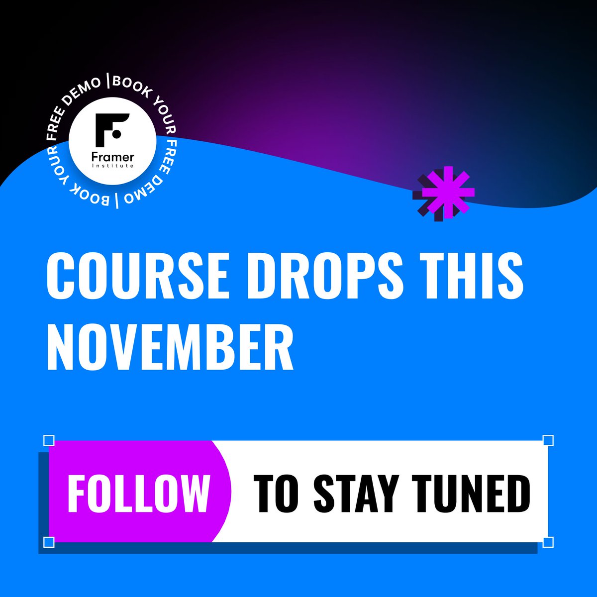 Framer Institute tweet media