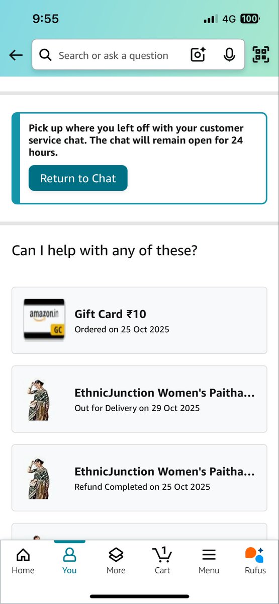 Its_Crazy_feel_'s tweet photo. @amazonIN @amazon @AmazonHelp @awscloud Amazon service has become very disappointing. It’s been more than 10 days and my order is still not delivered. Every day the delivery date keeps changing. When I contact customer care, they speak rudely and don’t give any proper update. https://t.co/jeZC08reQ5