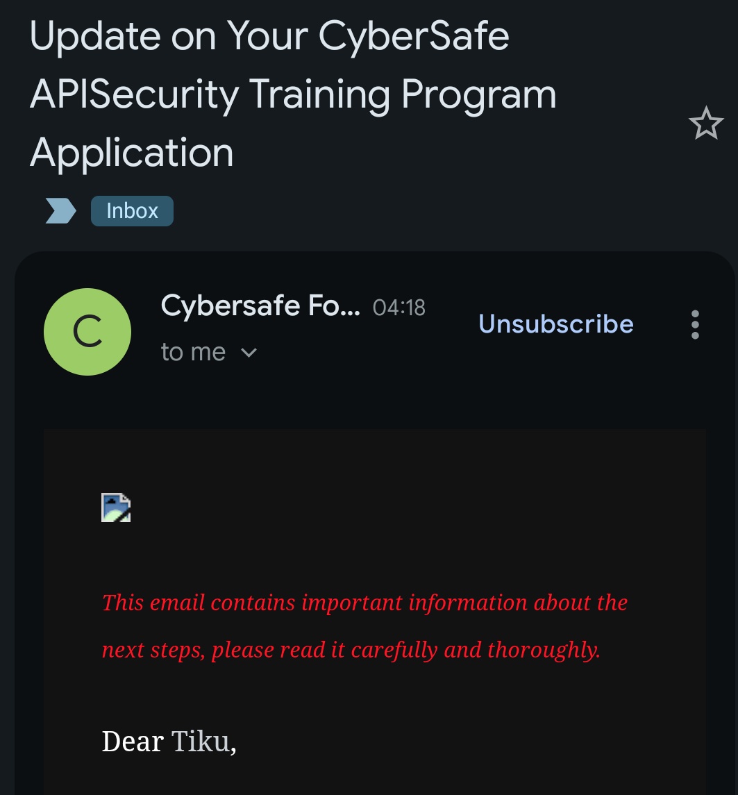 If it doesn't come with congratulations, it's a rejection mail😞😞😭
