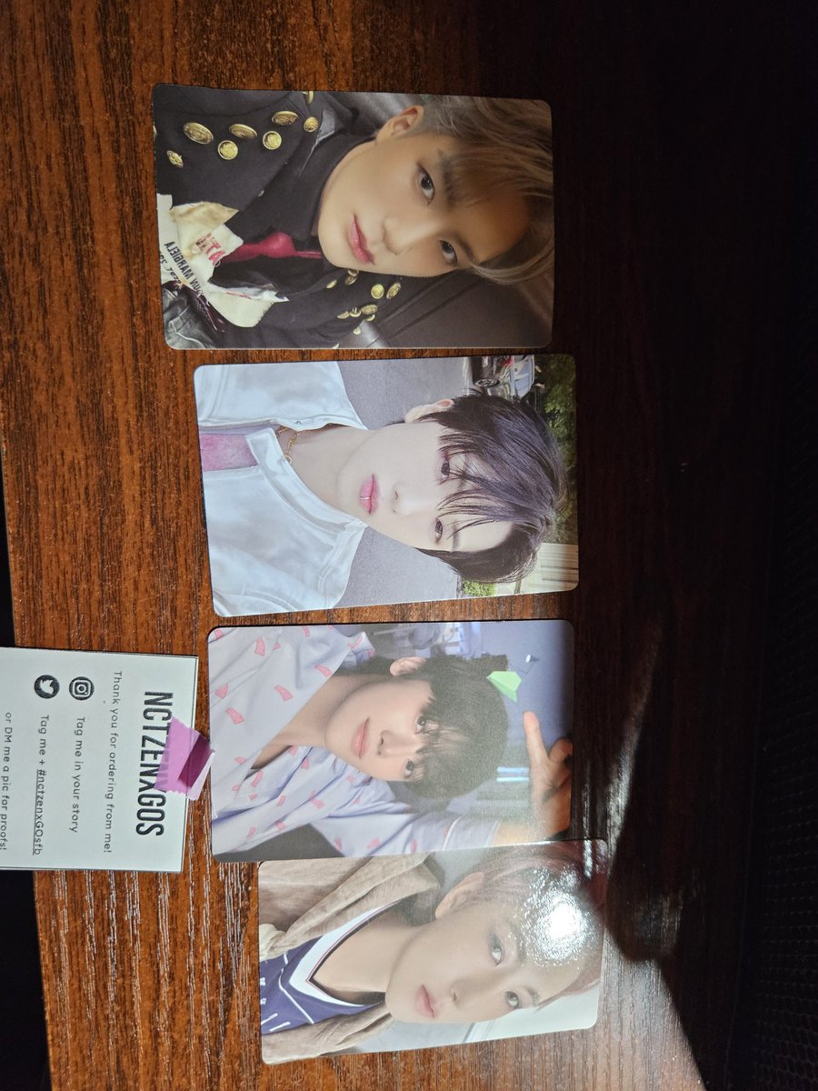 tiny_yongbok's tweet photo. Just realized I forgot to inform you about the bttf albums + the photocard i bought from you. They also arrived safely! thanks so much, @nctzenxGOs for all you do, it's always a pleasure buying from you! 😊 #nctzenxGOsfb https://t.co/vHWysFb3q4