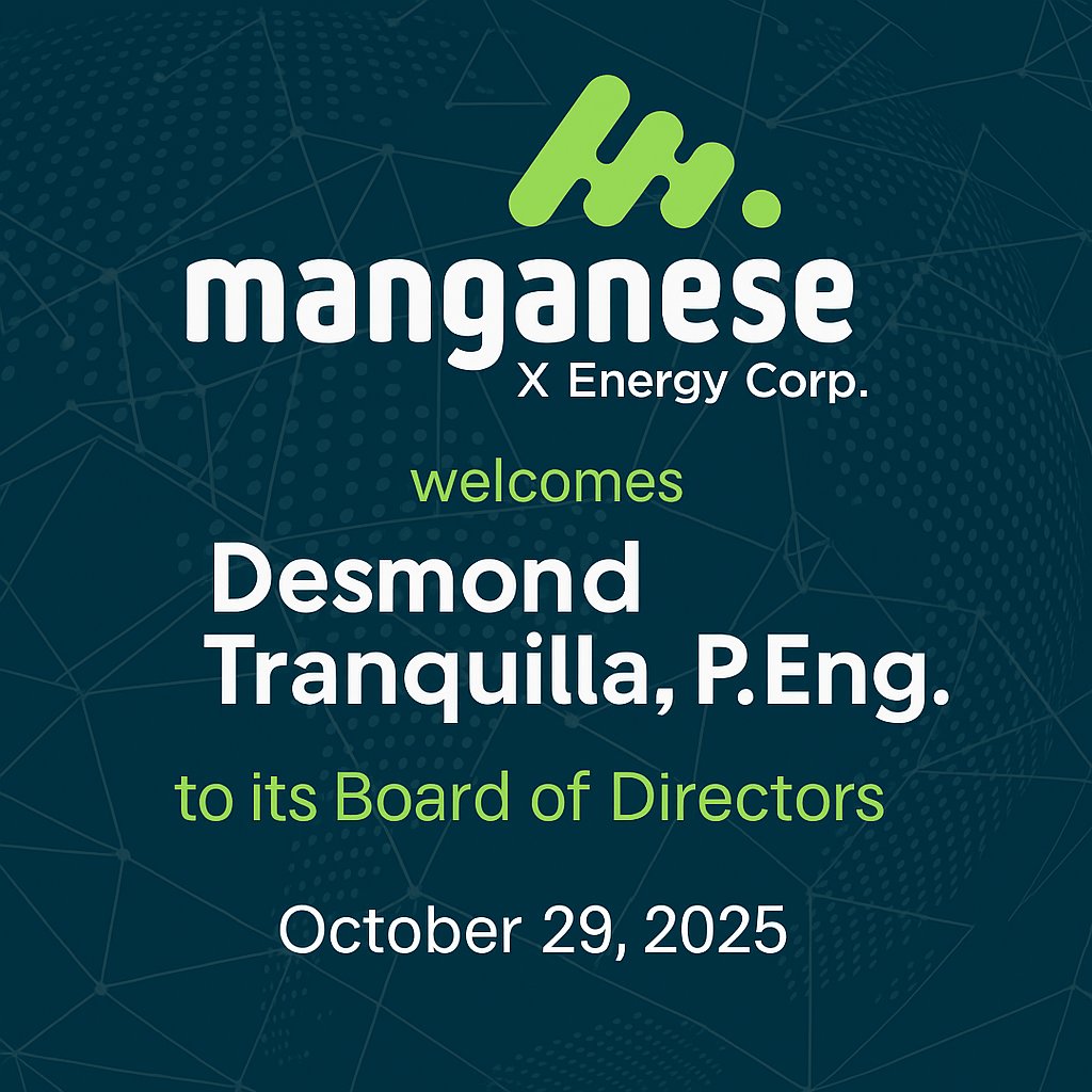 Manganese X Energy Corp tweet media