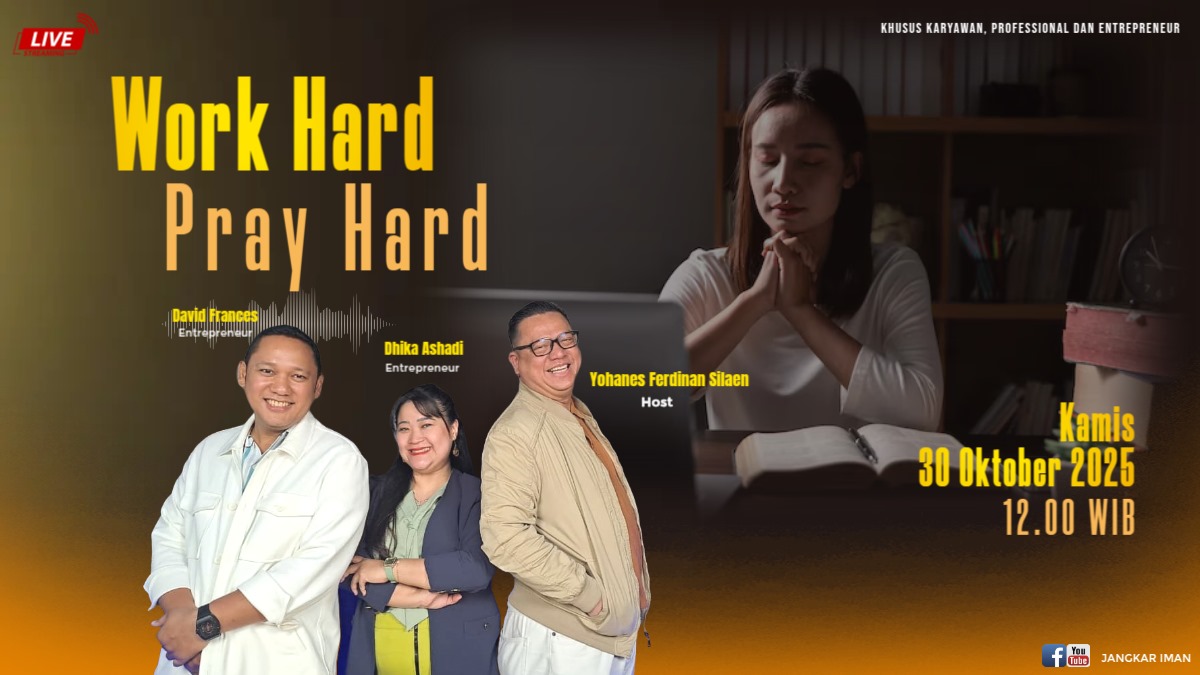 JangkarIman's tweet photo. Rekan-rekan terkasih, 

Yuk, gabung dalam acara Podcast Miracle Day "Work Hard Pray Hard"

[Saksikan melalui Live Streaming Facebook &amp; Youtube : Jangkar Iman]

https://t.co/uU15Qs4Oqc
https://t.co/0HYQWojubD

Tuhan memberkati🙏 https://t.co/n1TkSqCTvA